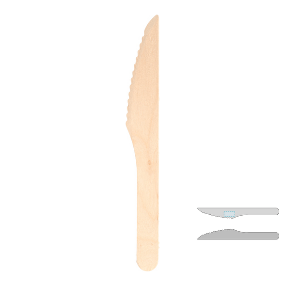 Cuchillo de madera "Makan"